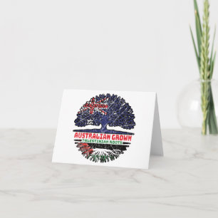Palestine Palestinian Australian Tree Kaart