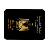 Palestine passport magneet (Horizontaal)