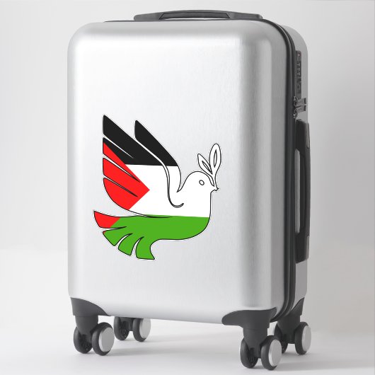 Palestine Peace Car Sticker (Koffer)