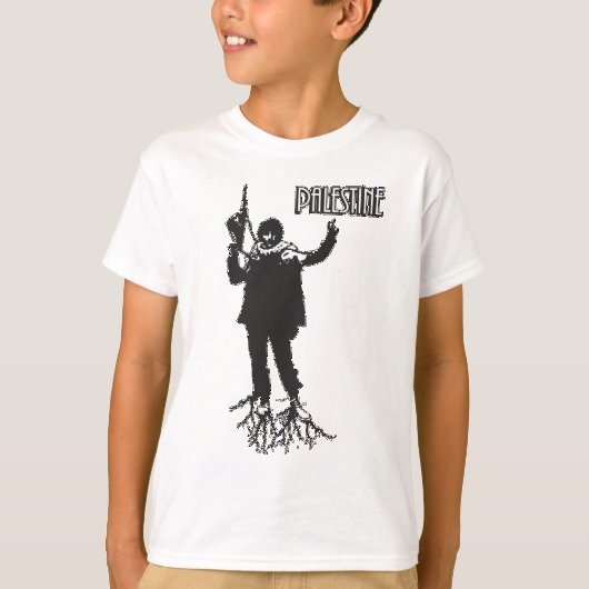 Palestine Rebel T-shirt (Voorkant)