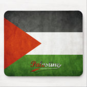 Palestine Retro Flag Muismat (Voorkant)