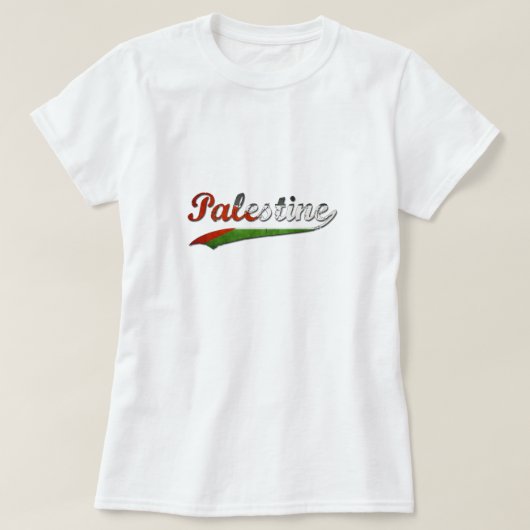 Palestine Retro Tshirt (Design voorkant)