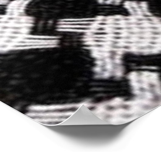 Palestine Scarf met Map Poster (Hoek)