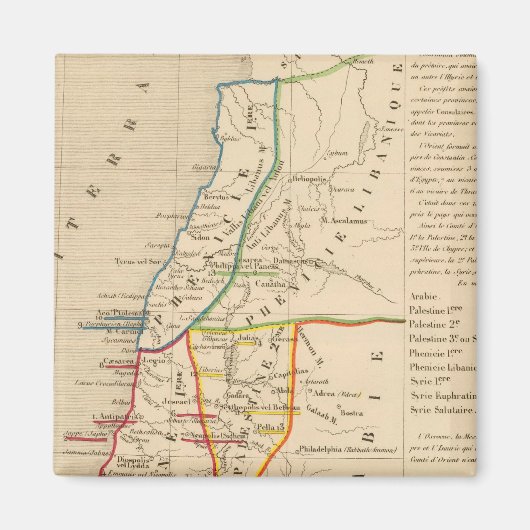 Palestine sous Constantin le Grand, 330 apres JC Magneet (Voorkant)