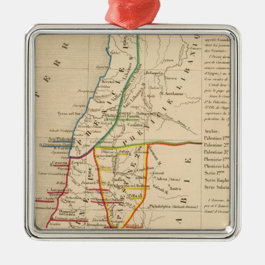 Palestine sous Constantin le Grand, 330 apres JC Metalen Ornament (Voorkant)