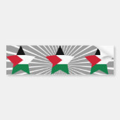 Palestine Star Bumpersticker (Voorkant)