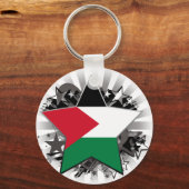 Palestine Star Sleutelhanger (Voorkant)
