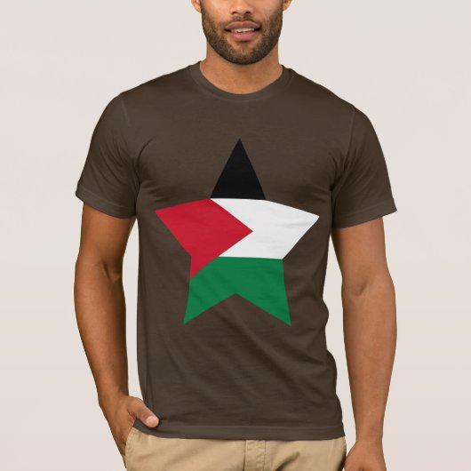 Palestine Star T-shirt (Voorkant)