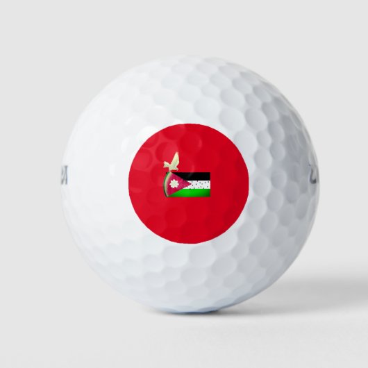 Palestine Steun Watermelon Design Golfballen (Voorkant)