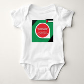 Palestine Support Baby Jurk (Voorkant)