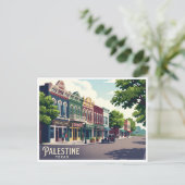 Palestine Texas Briefkaart (Staand voorkant)