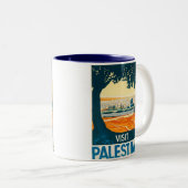 PALESTINE TWEEKLEURIGE KOFFIEMOK (Voorkant rechts)