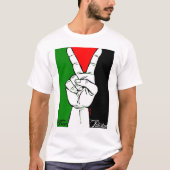 PALESTINE VICTORIA T-SHIRT (Voorkant)