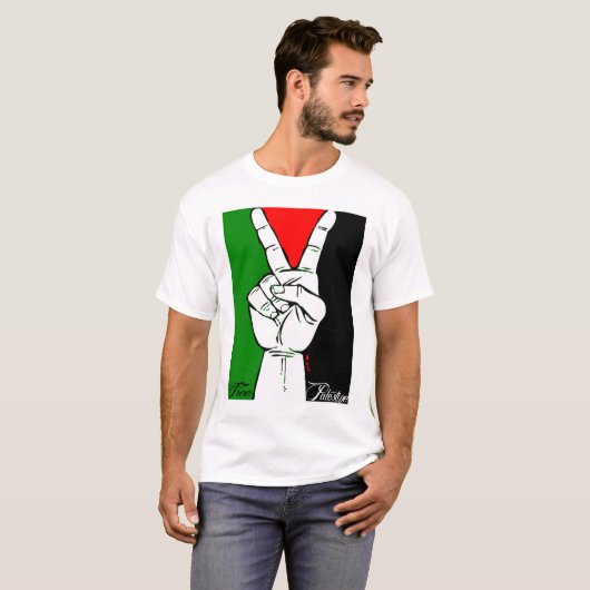 PALESTINE VICTORIA T-SHIRT (Voorkant volledig)