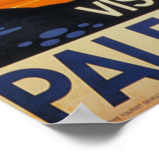 Palestine Vintage Travel Poster (Hoek)