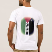 palestine , voor - en achterzijde t-shirt (Achterkant)
