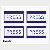 Palestine: We are Human, We are Equal Rechthoekige Sticker (Vel)