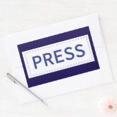 Palestine: We are Human, We are Equal Rechthoekige Sticker (Envelop)