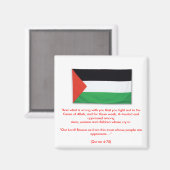 PalestineFlagBig08, "En wat is er mis met je... Magneet (Voorkant / Achterkant)