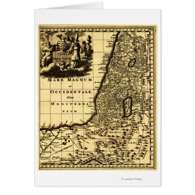 PalestinePanoramic MapPalestine (Voorkant)