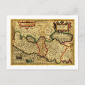 PalestinePanoramic MapPalestine 5 Briefkaart (Voorkant)