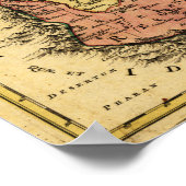 PalestinePanoramic MapPalestine 5 Poster (Hoek)