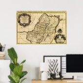 PalestinePanoramic MapPalestine Poster (Thuiskantoor)