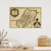 PalestinePanoramic MapPalestine Poster (Keuken)