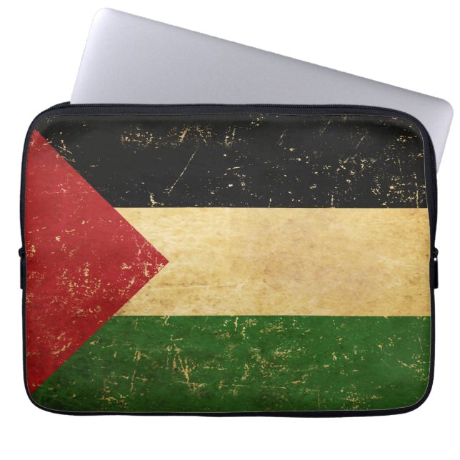Palestinian Flag  laptophoes Laptop Sleeve (Voorkant)