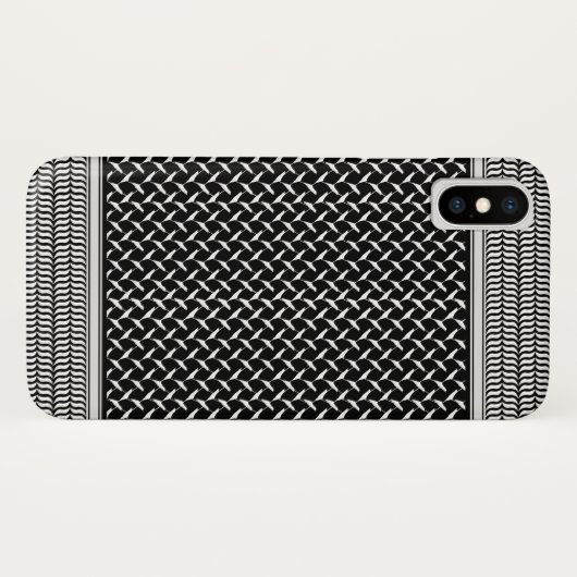 Palestinian Keffiyeh Case-Mate iPhone Case (Achterkant (horizontaal))