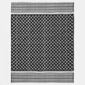 Palestinian Keffiyeh Fleece Deken (Voorkant)