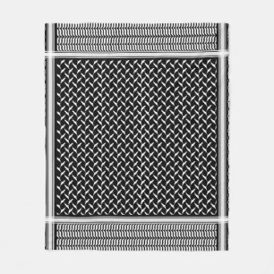 Palestinian Keffiyeh Fleece Deken