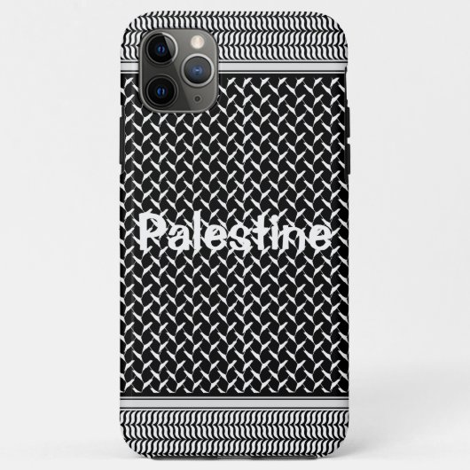 Palestinian Keffiyeh Hoesje-Mate iPhone Case (Achterkant)