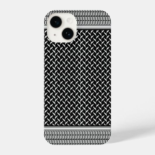 Palestinian Keffiyeh iPhone Hoesje (Achterkant)