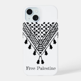Palestinian Keffiyeh Pattern iPhone 15 Case