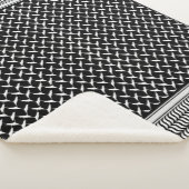Palestinian Keffiyeh Sherpa Deken (3/4)