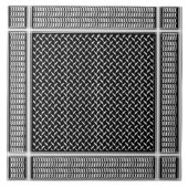 Palestinian Keffiyeh Tegeltje (Voorkant)