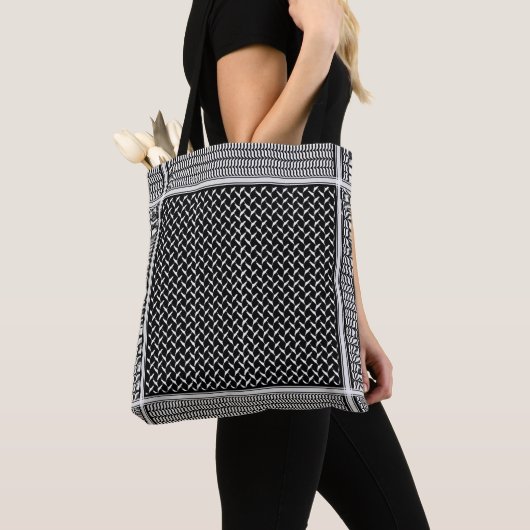 Palestinian Keffiyeh Tote Bag (Dichtbij)