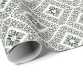 Palestinian Stitch Print Wrapping Paper Cadeaupapier (Rol Hoek)