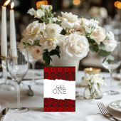 Palestinian Tatreez Red Kaart