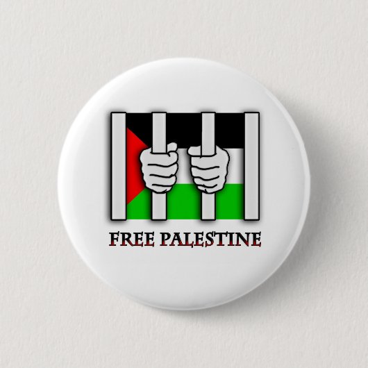 PalestinianBars Ronde Button 5,7 Cm (Voorkant)