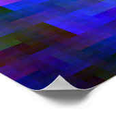 Palet met gesloten deuren (flip) poster (Hoek)