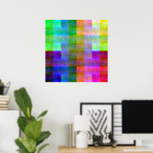 Palet met gesloten deuren (flip) poster (Thuiskantoor)