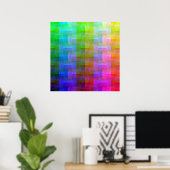 Palet met openingen (gerangschikt) poster (Thuiskantoor)