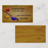 Palet schilders visitekaartje (Voorkant / Achterkant)