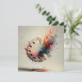 Palet van Creatie Kaart (Staand voorkant)