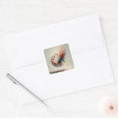 Palet van Creatie Vierkante Sticker (Envelop)
