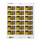 Palet van de kunstenaar #1 etiket (Full Sheet)