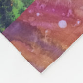 Palet van de natuur – Levendige, op de oceaan geïn Fleece Deken (Hoek)