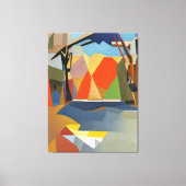 Palet van de natuur, No.001 - Abstracte botanische Canvas Afdruk (Voorkant)